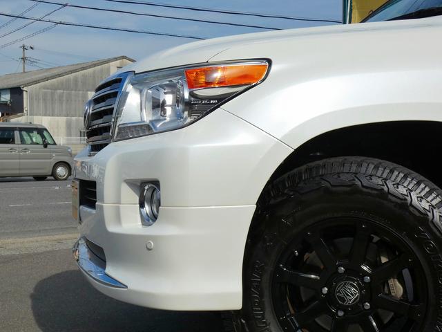 ランドクルーザー AX ローン2.4パーセント 120回 フロントスポイラー エアロサイドステップ リヤスポイラー MLJアルミホイール YOKOHAMAジオランダーX-AT リフトアップ(41枚目)