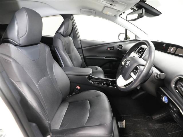 プリウス Ａプレミアム　黒革シート　ＬＥＤライト　地デジフルセグ　Ｒカメラ　スマキー　クルコン　メモリナビ　ＡＣ　ＥＴＣ　キーレスエントリー　ミュージックプレイヤー接続可　イモビ　アルミホイール　ＤＶＤ再生　サイドエアバッグ（19枚目）