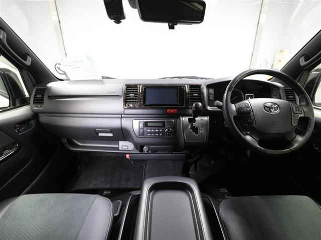 ハイエースバン スーパーGL ダークプライム 両側電動ドア 衝突軽減 DVD再生 ミュージックプレイヤー接続可 キーレス 4WD ETC 横滑り防止機能 メモリーナビ ドラレコ LEDヘッドランプ Wエアバック アルミホイール エアコン TVナビ(18枚目)