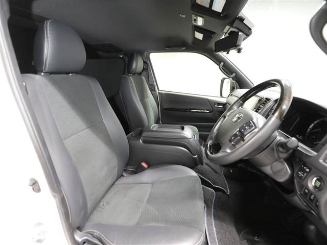 ハイエースバン スーパーGL ダークプライム 両側電動ドア 衝突軽減 DVD再生 ミュージックプレイヤー接続可 キーレス 4WD ETC 横滑り防止機能 メモリーナビ ドラレコ LEDヘッドランプ Wエアバック アルミホイール エアコン TVナビ(19枚目)