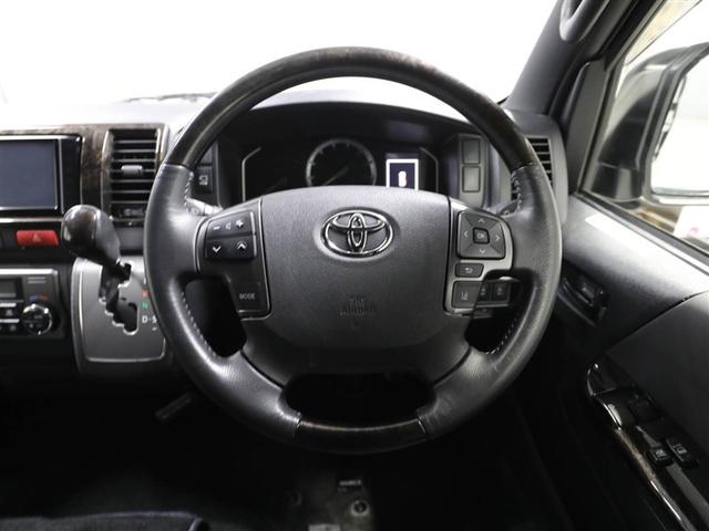 ハイエースバン スーパーGL ダークプライム 両側電動ドア 衝突軽減 DVD再生 ミュージックプレイヤー接続可 キーレス 4WD ETC 横滑り防止機能 メモリーナビ ドラレコ LEDヘッドランプ Wエアバック アルミホイール エアコン TVナビ(24枚目)