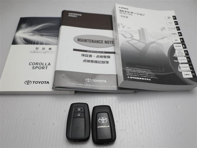カローラスポーツ ハイブリッドＧ　Ｚ　サイドエアバック　前後誤発進抑制　盗難防止　ＡＣ１００Ｖ電源　スマートキーシステム　Ｂモニ　オートクルーズ　ＬＥＤライト　１オーナー車　エアバック　オートエアコン　地デジ　ナビＴＶ　ＡＷ　キーレス（29枚目）
