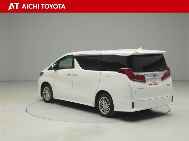 アルファードハイブリッド ＳＲ　Ｃパッケージ　サンル－フ　ワンオナ　バックモニター　オートエアコン　ＬＥＤ　横滑り防止機能　ＡＢＳ　イモビ　ＡＣ１００Ｖ電源　アルミ　ドライブレコーダー　ナビ＆ＴＶ　４ＷＤ　ミュージックプレイヤー接続可　３列シート（4枚目）