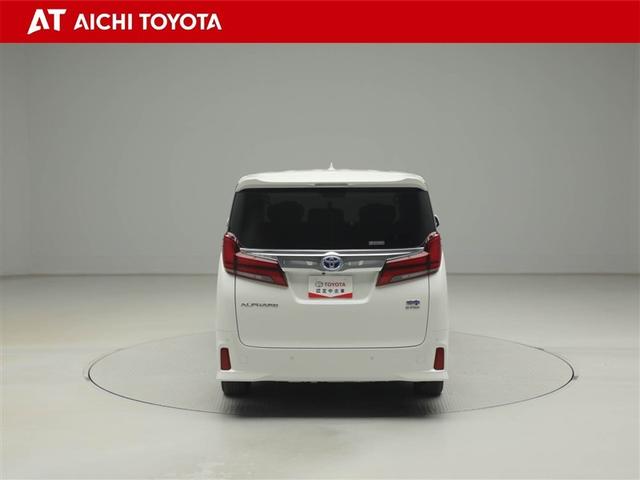 アルファードハイブリッド ＳＲ　Ｃパッケージ　サンル－フ　ワンオナ　バックモニター　オートエアコン　ＬＥＤ　横滑り防止機能　ＡＢＳ　イモビ　ＡＣ１００Ｖ電源　アルミ　ドライブレコーダー　ナビ＆ＴＶ　４ＷＤ　ミュージックプレイヤー接続可　３列シート（5枚目）