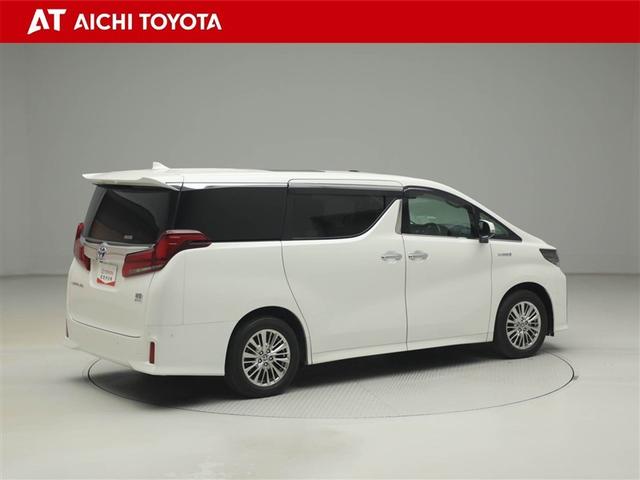 アルファードハイブリッド ＳＲ　Ｃパッケージ　サンル－フ　ワンオナ　バックモニター　オートエアコン　ＬＥＤ　横滑り防止機能　ＡＢＳ　イモビ　ＡＣ１００Ｖ電源　アルミ　ドライブレコーダー　ナビ＆ＴＶ　４ＷＤ　ミュージックプレイヤー接続可　３列シート（6枚目）