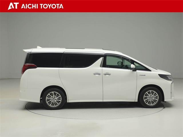 アルファードハイブリッド ＳＲ　Ｃパッケージ　サンル－フ　ワンオナ　バックモニター　オートエアコン　ＬＥＤ　横滑り防止機能　ＡＢＳ　イモビ　ＡＣ１００Ｖ電源　アルミ　ドライブレコーダー　ナビ＆ＴＶ　４ＷＤ　ミュージックプレイヤー接続可　３列シート（7枚目）