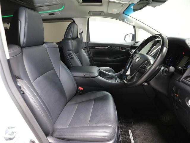 アルファードハイブリッド ＳＲ　Ｃパッケージ　サンル－フ　ワンオナ　バックモニター　オートエアコン　ＬＥＤ　横滑り防止機能　ＡＢＳ　イモビ　ＡＣ１００Ｖ電源　アルミ　ドライブレコーダー　ナビ＆ＴＶ　４ＷＤ　ミュージックプレイヤー接続可　３列シート（19枚目）