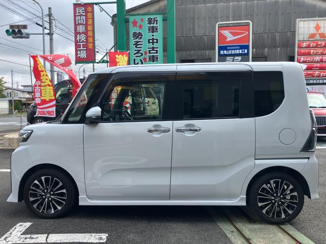 タント カスタムＲＳ　両側電動スライドドア　バックカメラ　ＣＤ　スマートキー　衝突軽減ブレーキ　純正１５インチアルミ　ベンチシート（5枚目）