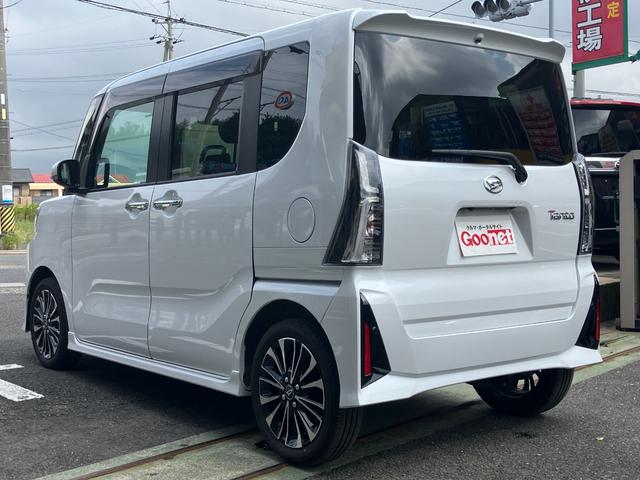 タント カスタムＲＳ　両側電動スライドドア　バックカメラ　ＣＤ　スマートキー　衝突軽減ブレーキ　純正１５インチアルミ　ベンチシート（6枚目）