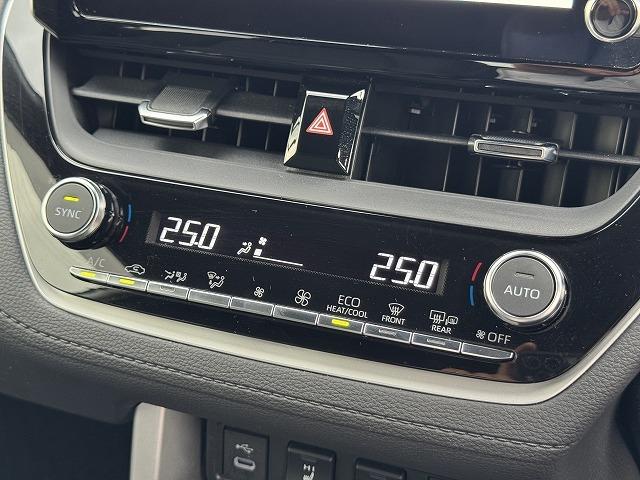 カローラクロス ハイブリッド　Ｚ　ガラスルーフ　８型ディスプレイオーディオＴＶ　トヨタセーフティセンス　レーダークルーズコントロール　電動リアゲート　シートヒーター　電動シート　クリアランスソナー　バックカメラ　ＬＥＤヘッドライト（17枚目）