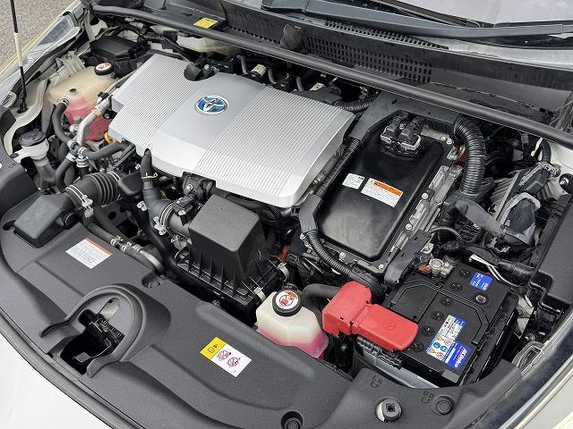プリウス S ROWENフルエアロ ROWEN4本出しマフラー WORK18インチアルミ トヨタセーフティセンス レーダークルーズコントロール 社外ナビTV バックカメラ LEDヘッド オートマチックハイビーム(20枚目)