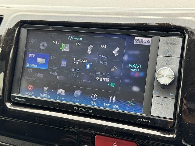 ハイエースバン スーパーGL ダークプライム ベットキット 社外フロントバンパー 社外テール 社外16インチアルミ フリップダウンモニター 社外ナビTV バックカメラ AC100V電源 両側スライドドア スマートキー ウッドコンビステアリング(49枚目)