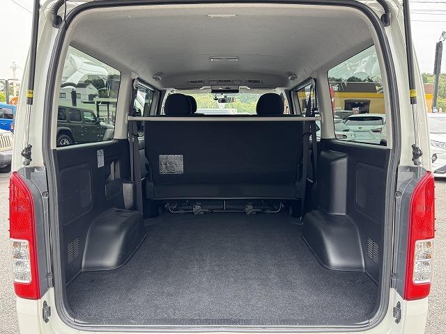 ハイエースバン ロングスーパーGL 両側電動スライドドア フリップダウンモニター 純正ナビTV バックカメラ 社外15インチアルミ LEDヘッド ステアリングスイッチ オートエアコン キーレスエントリー Bluetooth接続 ETC(39枚目)