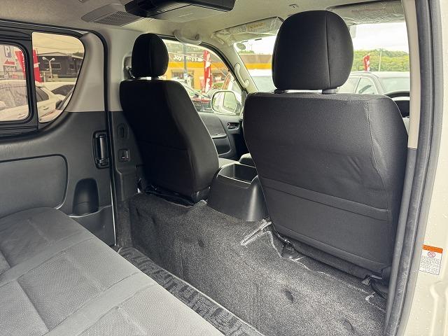 ハイエースバン ロングスーパーGL トヨタセーフティセンス モデリスタエアロ 社外ナビTV フリップダウンモニター バックカメラ 両側スライドドア 100V電源 LEDヘッド オートマチックハイビーム スマートキー 社外15インチアルミ(41枚目)