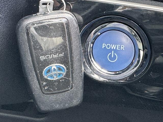 プリウス S 社外フルエアロ 純正ナビTV バックカメラ LEDヘッド スマートキー ステアリングスイッチ シートカバー 前後ドライブレコーダー 純正15インチアルミ オートライト Bluetooth接続 ETC(13枚目)
