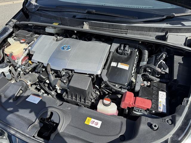 プリウス S 社外フルエアロ 純正ナビTV バックカメラ LEDヘッド スマートキー ステアリングスイッチ シートカバー 前後ドライブレコーダー 純正15インチアルミ オートライト Bluetooth接続 ETC(20枚目)