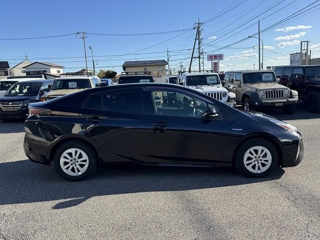 プリウス Sセーフティプラス トヨタセーフティセンス レーダークルーズコントロール 社外ナビTV バックカメラ パーキングアシスト LEDヘッド オートマチックハイビーム クリアランスソナー ステアリングスイッチ 15インチアルミ(23枚目)