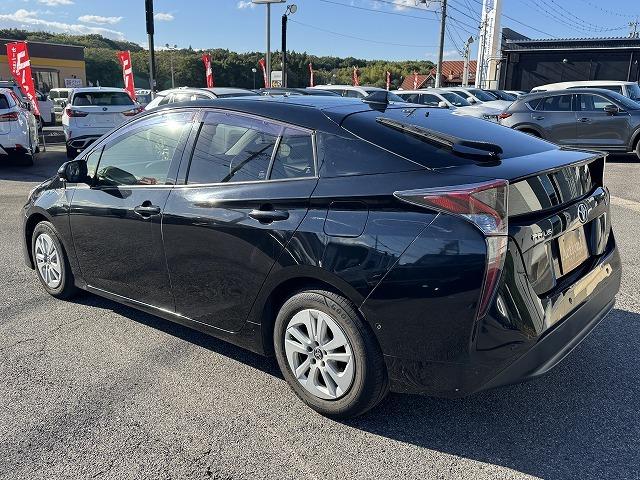 プリウス Sセーフティプラス トヨタセーフティセンス レーダークルーズコントロール 社外ナビTV バックカメラ パーキングアシスト LEDヘッド オートマチックハイビーム クリアランスソナー ステアリングスイッチ 15インチアルミ(26枚目)