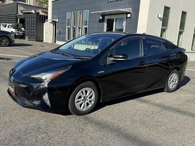 プリウス Sセーフティプラス トヨタセーフティセンス レーダークルーズコントロール 社外ナビTV バックカメラ パーキングアシスト LEDヘッド オートマチックハイビーム クリアランスソナー ステアリングスイッチ 15インチアルミ(64枚目)