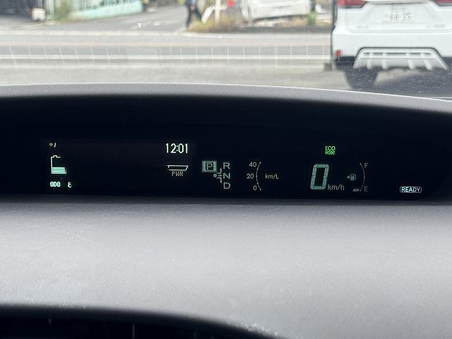 プリウス Sツーリングセレクション モデリスタエアロ クルーズコントロール LEDヘッドライト メモリーナビ バックカメラ ステアリングスイッチ スマートキー ビルドインETC 純正17インチアルミ フォグランプ オートライト(47枚目)