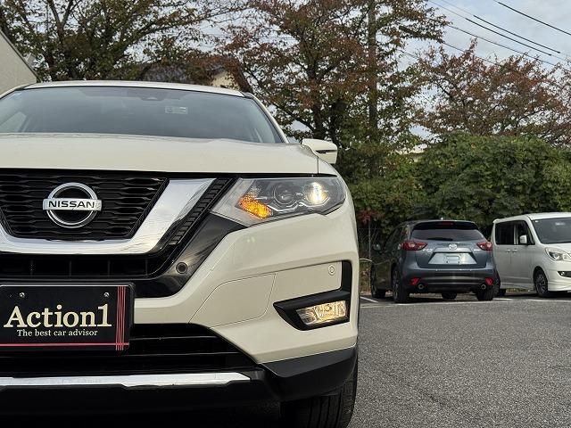 エクストレイル 20Xi ハイブリッド プロパイロット BIG-X アラウンドビューモニター 電動リアゲート デジタルインナーミラー ブラインドスポットモニター クリアランスソナー LEDヘッド 17インチアルミ エマージェンシーブレーキ(61枚目)