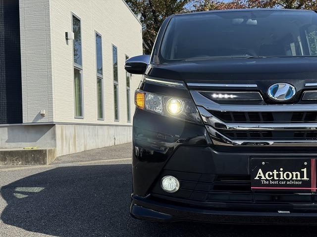 ヴォクシー ハイブリッドV モデリスタエアロ 両側電動スライドドア クルーズコントロール シートヒーター 純正9型ナビTV バックカメラ LEDヘッド 社外15インチアルミ 置くだけ充電 ステアリングスイッチ Bluetooth(71枚目)