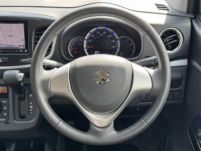 ワゴンＲスティングレー Ｘ　社外ナビＴＶ　アイドリングストップ　スマートキー　プッシュスタート　ＨＩＤヘッドライト　オートライト　ＥＴＣ　社外１４インチアルミホイール　オートエアコン　ＵＶカットフィルム　プライバシーガラス（10枚目）