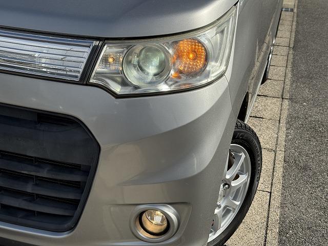 ワゴンＲスティングレー Ｘ　社外ナビＴＶ　アイドリングストップ　スマートキー　プッシュスタート　ＨＩＤヘッドライト　オートライト　ＥＴＣ　社外１４インチアルミホイール　オートエアコン　ＵＶカットフィルム　プライバシーガラス（18枚目）