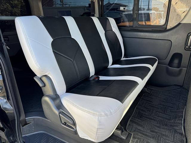 ハイエースバン ロングスーパーＧＬ　純正ナビＴＶ　社外リアテール　フリップダウンモニター　デジタルインナーミラー　バックカメラ　ＬＥＤヘッド　ステアリングスイッチ　Ｂｌｕｅｔｏｏｔｈ接続　ＣＤ／ＤＶＤ再生　ミュージックサーバー　ＥＴＣ（7枚目）