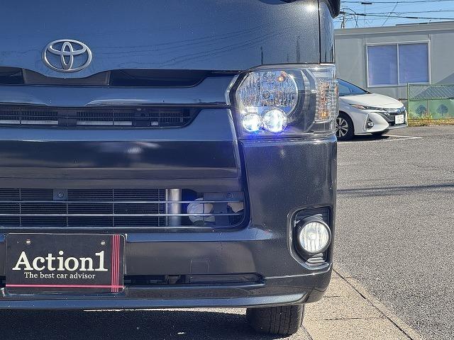 ハイエースバン ロングスーパーＧＬ　純正ナビＴＶ　社外リアテール　フリップダウンモニター　デジタルインナーミラー　バックカメラ　ＬＥＤヘッド　ステアリングスイッチ　Ｂｌｕｅｔｏｏｔｈ接続　ＣＤ／ＤＶＤ再生　ミュージックサーバー　ＥＴＣ（61枚目）