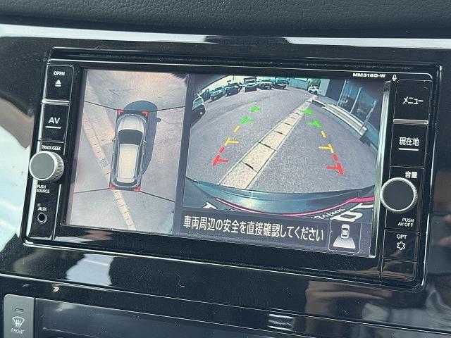 エクストレイル ２０Ｘｉ　ハイブリッド　プロパイロット　アラウンドビューモニター　デジタルインナーミラー　電動リアゲート　防水カプロンシート　ルーフレール　社外ナビＴＶ　ＬＥＤヘッド　電動パーキング　純正１７インチアルミ　Ｂｌｕｅｔｏｏｔｈ（4枚目）