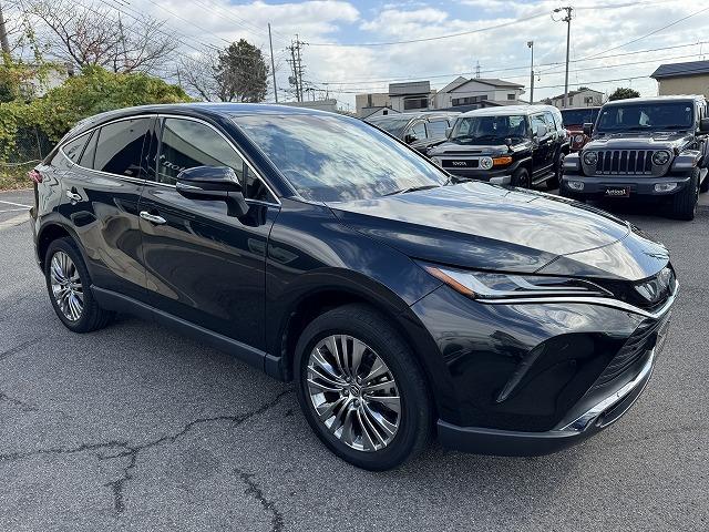 ハリアーハイブリッド Ｚ　レザーパッケージ　ＪＢＬスピーカー　１２．３型ナビＴＶ　パノラミックビューモニター　黒革　シートヒーター・クーラー　ブラインドスポットモニター　クリアランスソナー　ヘッドアップディスプレイ　電動リアゲート　ＬＥＤヘッド（22枚目）