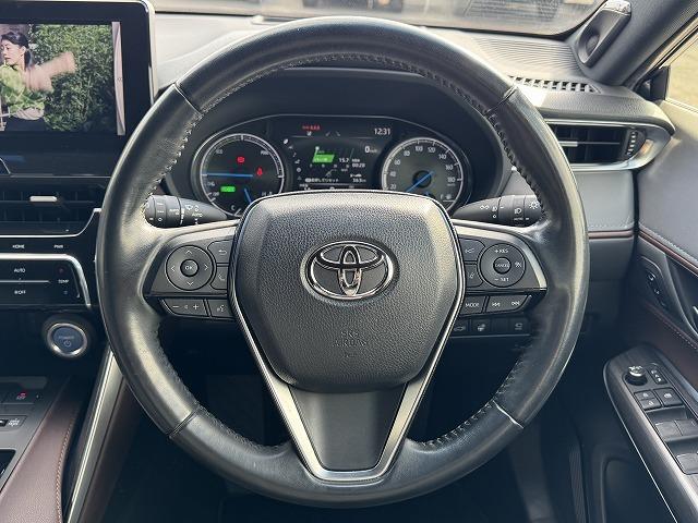 ハリアーハイブリッド Ｚ　レザーパッケージ　ＪＢＬスピーカー　１２．３型ナビＴＶ　パノラミックビューモニター　黒革　シートヒーター・クーラー　ブラインドスポットモニター　クリアランスソナー　ヘッドアップディスプレイ　電動リアゲート　ＬＥＤヘッド（45枚目）