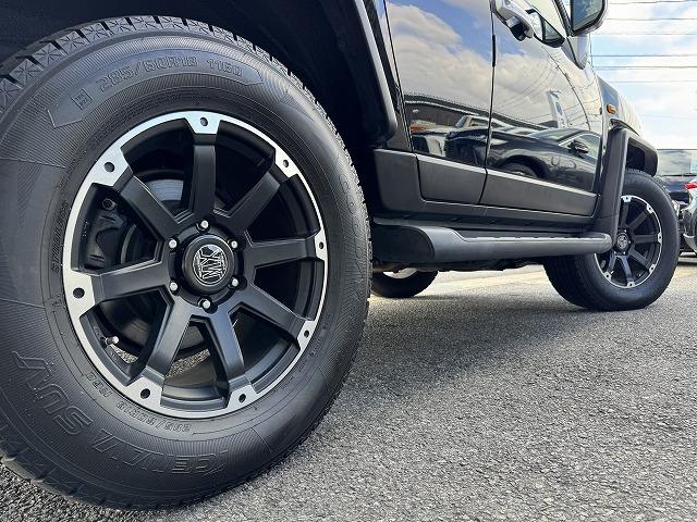 FJクルーザー ベースグレード ROCKKELLY18インチアルミホイール デジタルインナーミラー 純正ナビTV クリアランスソナー バックカメラ Bluetooth接続 サイドステップ ステアリングスイッチ ETC キーレスキー(19枚目)