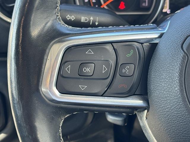 ジープ・ラングラーアンリミテッド サハラ　ＡｐｐｌｅＣａｒＰｌａｙ　ＡＬＰＩＮＥスピーカー　レーダークルーズコントロール　ブラインドスポットモニター　クリアランスソナー　革シート　シートヒーター　フロント・サイド・バックカメラ　ＡＣ１００Ｖ（14枚目）