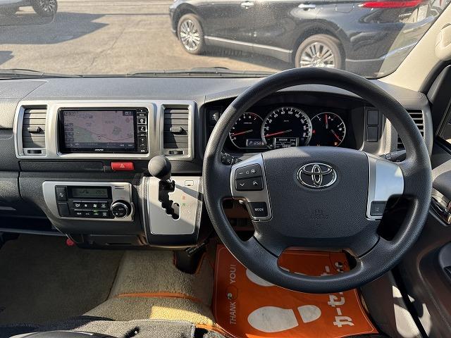 ハイエースバン セーフティセンス ベットキット フルエアロ VALENTIテール FEGGARIボンネットグリル ESSEX16インチアルミ 社外専用ナビTV 両側電動スライド フリップダウンモニター ローダウン(42枚目)