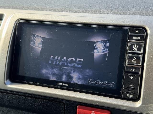 ハイエースバン セーフティセンス ベットキット フルエアロ VALENTIテール FEGGARIボンネットグリル ESSEX16インチアルミ 社外専用ナビTV 両側電動スライド フリップダウンモニター ローダウン(47枚目)