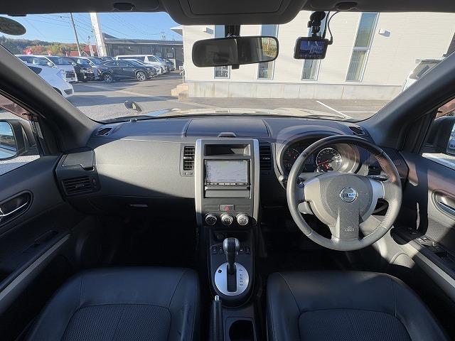 エクストレイル 20X 純正ナビTV バックカメラ ルーフレール 防水カプロンシート シートヒーター ダウンヒルアシスト HIDヘッド オートライト インテリジェントキー 純正17インチアルミ ドライブレコーダー ETC(2枚目)