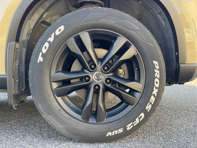 エクストレイル 20X 純正ナビTV バックカメラ ルーフレール 防水カプロンシート シートヒーター ダウンヒルアシスト HIDヘッド オートライト インテリジェントキー 純正17インチアルミ ドライブレコーダー ETC(32枚目)