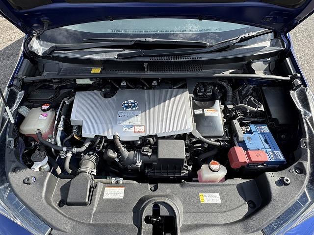 プリウス S トヨタセーフティセンス レーダークルーズコントロール デジタルインナーミラー 純正ナビ LEDヘッド オートマチックハイビーム ステアリングスイッチ スマートキー 純正15インチアルミ ETC(20枚目)