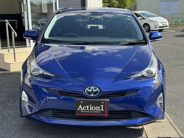 プリウス S トヨタセーフティセンス レーダークルーズコントロール デジタルインナーミラー 純正ナビ LEDヘッド オートマチックハイビーム ステアリングスイッチ スマートキー 純正15インチアルミ ETC(21枚目)