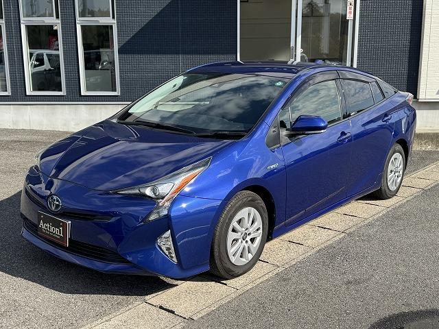 プリウス S トヨタセーフティセンス レーダークルーズコントロール デジタルインナーミラー 純正ナビ LEDヘッド オートマチックハイビーム ステアリングスイッチ スマートキー 純正15インチアルミ ETC(57枚目)