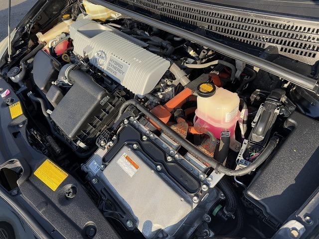 プリウス S 純正ナビTV バックカメラ スマートキー プッシュスタート ヘッドライトレベライザー ETC Bluetooth接続 CD/DVD再生 ステアリングスイッチ 純正15インチアルミ プロジェクターヘッド(20枚目)