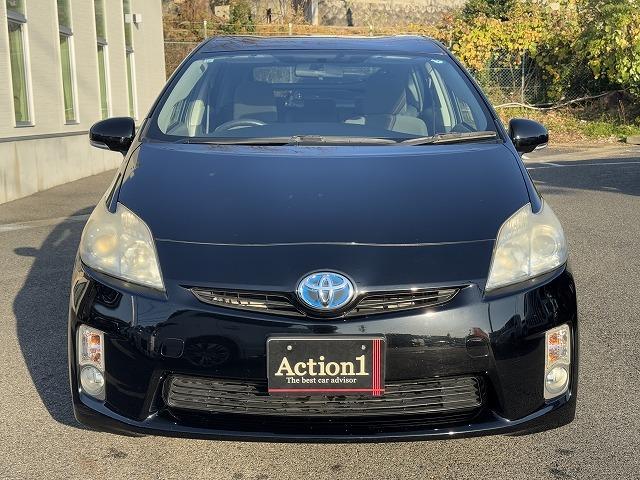 プリウス S 純正ナビTV バックカメラ スマートキー プッシュスタート ヘッドライトレベライザー ETC Bluetooth接続 CD/DVD再生 ステアリングスイッチ 純正15インチアルミ プロジェクターヘッド(21枚目)