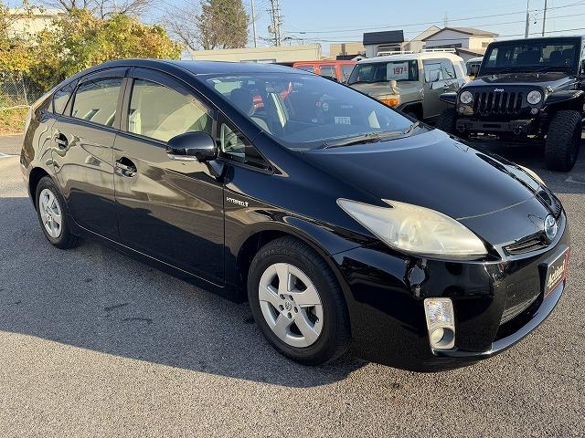 プリウス S 純正ナビTV バックカメラ スマートキー プッシュスタート ヘッドライトレベライザー ETC Bluetooth接続 CD/DVD再生 ステアリングスイッチ 純正15インチアルミ プロジェクターヘッド(22枚目)