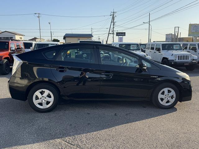 プリウス S 純正ナビTV バックカメラ スマートキー プッシュスタート ヘッドライトレベライザー ETC Bluetooth接続 CD/DVD再生 ステアリングスイッチ 純正15インチアルミ プロジェクターヘッド(23枚目)