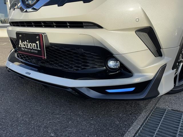 C-HR G モデリスタエアロ 衝突軽減S 9型ナビTV レーダークルーズコントロール クリアランスソナー ブラインドスポットモニター 電動パーキング LEDヘッド オートマチックハイビーム フロント・バックカメラ(8枚目)
