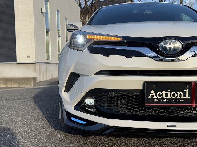 C-HR G モデリスタエアロ 衝突軽減S 9型ナビTV レーダークルーズコントロール クリアランスソナー ブラインドスポットモニター 電動パーキング LEDヘッド オートマチックハイビーム フロント・バックカメラ(64枚目)