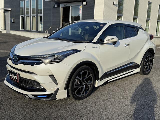 C-HR G モデリスタエアロ 衝突軽減S 9型ナビTV レーダークルーズコントロール クリアランスソナー ブラインドスポットモニター 電動パーキング LEDヘッド オートマチックハイビーム フロント・バックカメラ(66枚目)
