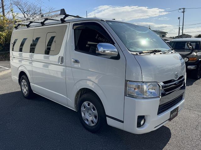 ハイエースバン ロングスーパーGL 純正ナビTV バックカメラ AC100V電源 ルーフキャリア 両側スライドドア スマートキー プッシュスタート オートライト ヘッドライトレベライザー Bluetooth接続 CD/DVD再生 ETC(22枚目)